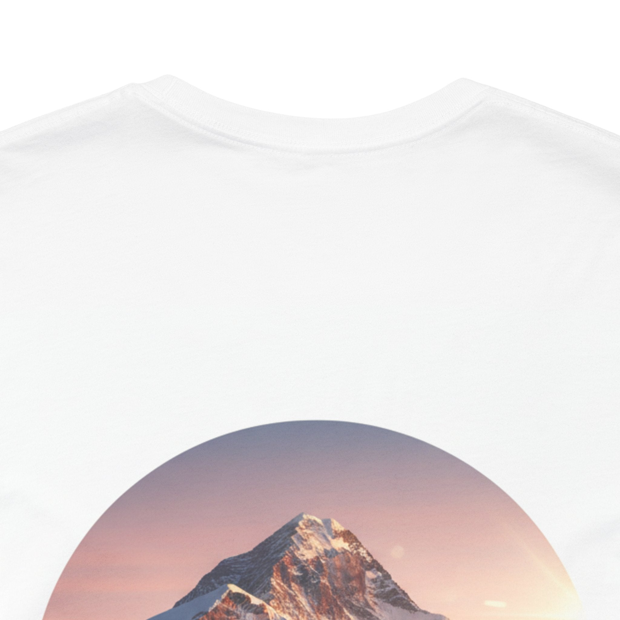 Mont Everest Mountain Tee — Scenic Sunrise Peak T-Shirt