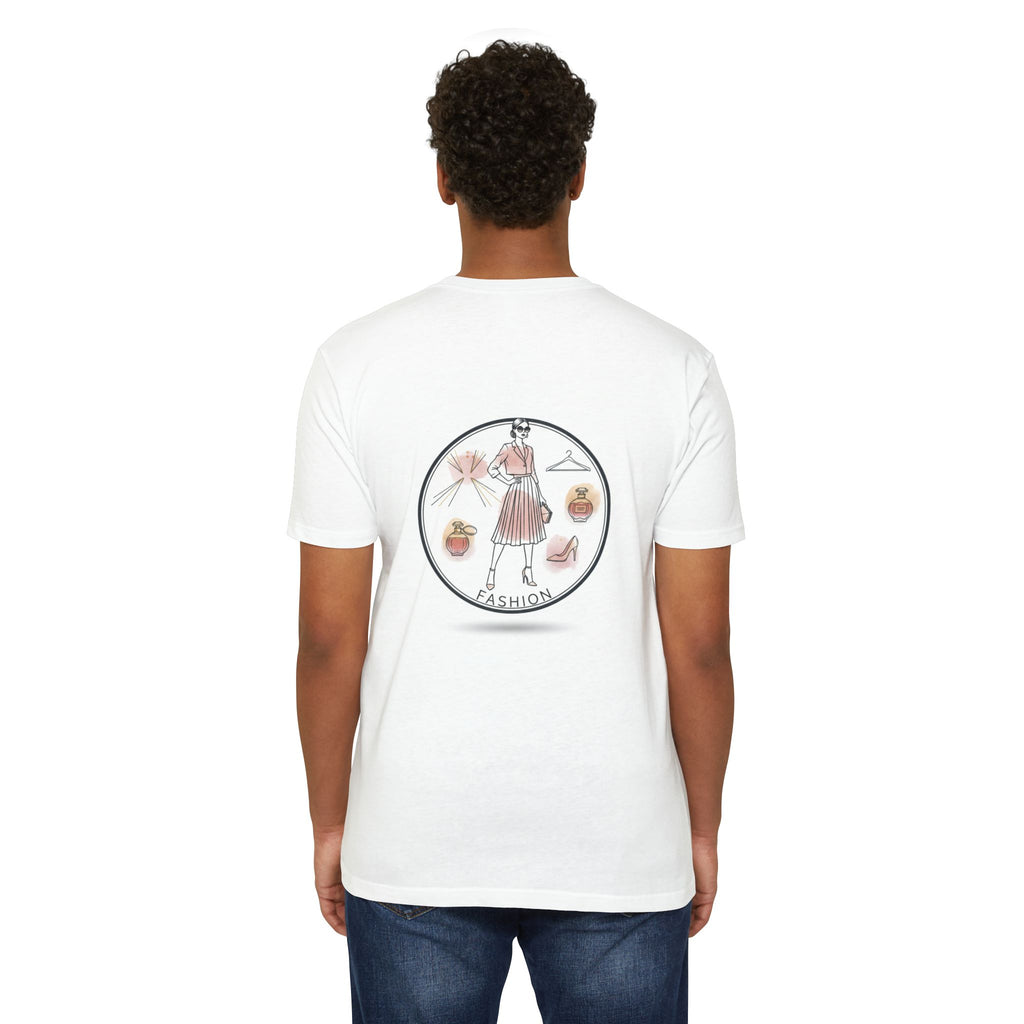 Fashion Illustration T-Shirt — Retro Boutique Style Tee