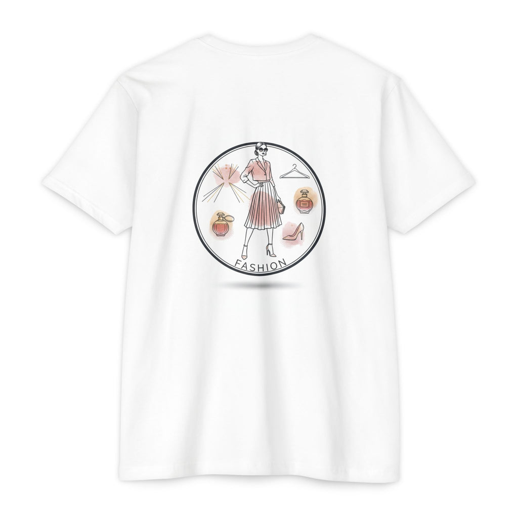 Fashion Illustration T-Shirt — Retro Boutique Style Tee