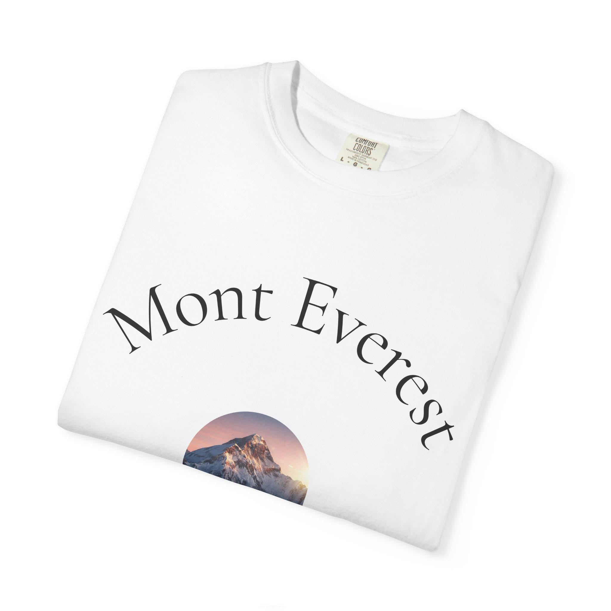 Mont Everest Mountain Circle Tee | Mountain Graphic T-Shirt