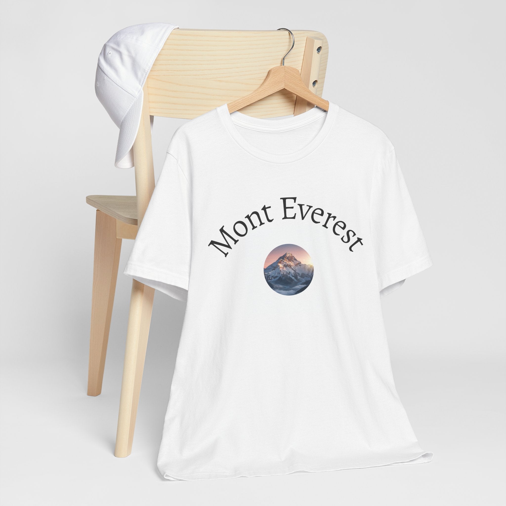 Mont Everest Mountain Tee — Scenic Sunrise Peak T-Shirt