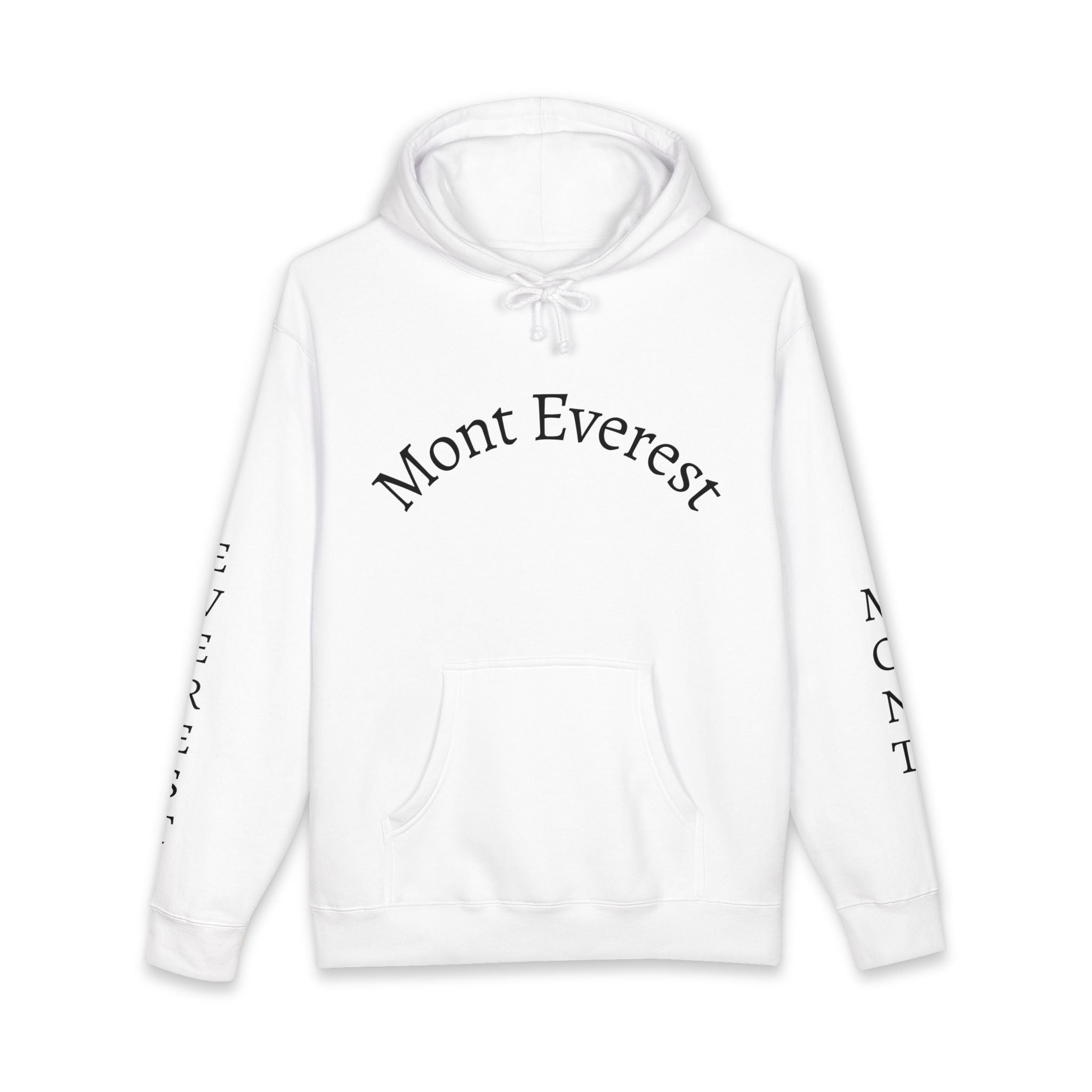 Mont Everest Mountain Hoodie — Scenic Peak Photo Pullover