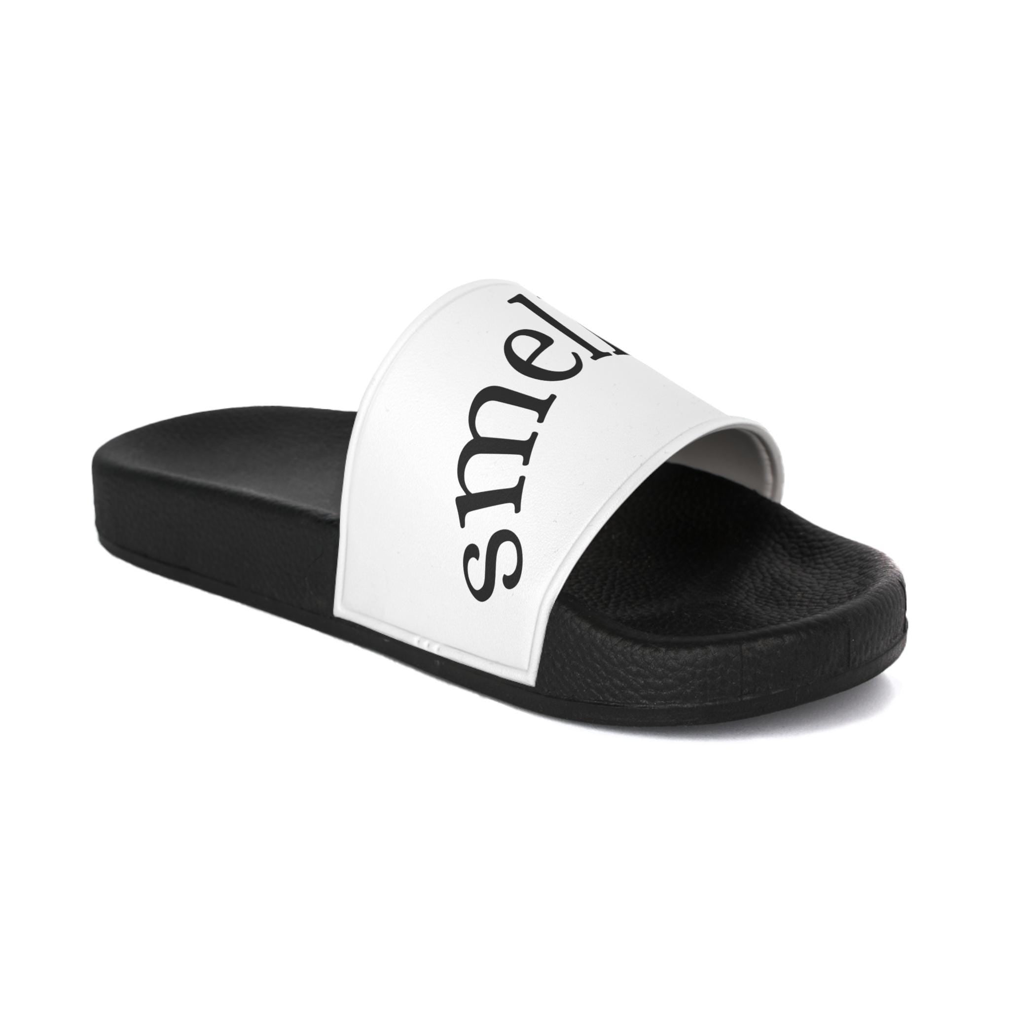 lick me Slide Sandals | Funny Text Pool Slides
