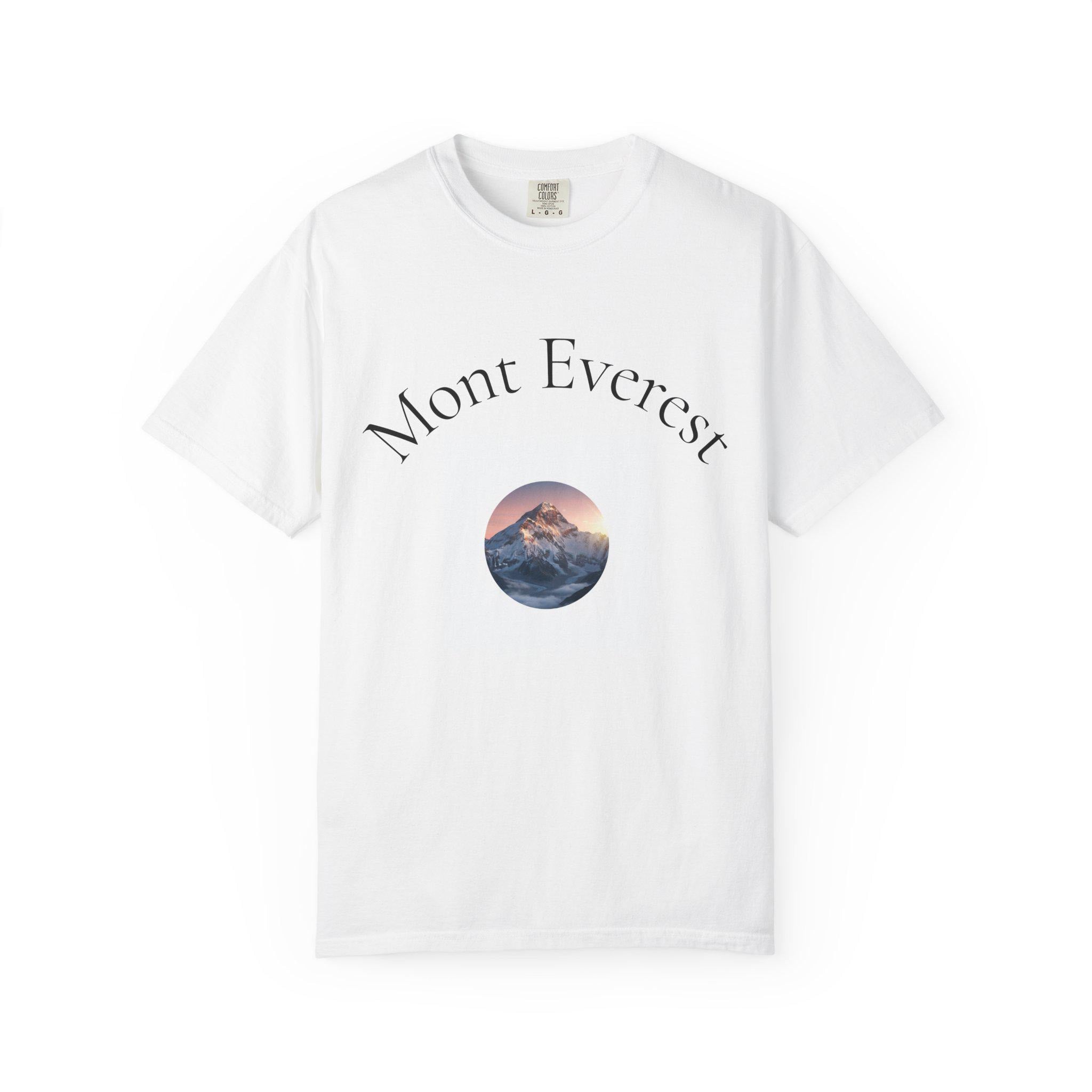Mont Everest Mountain Circle Tee | Mountain Graphic T-Shirt